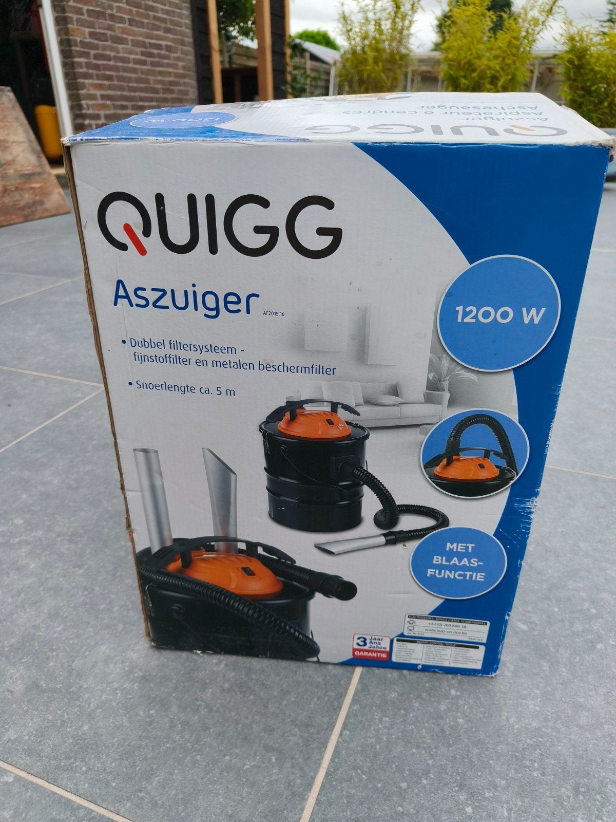 aszuiger, Doe-het-zelf en Bouw, Reinigingsmachines, Ophalen