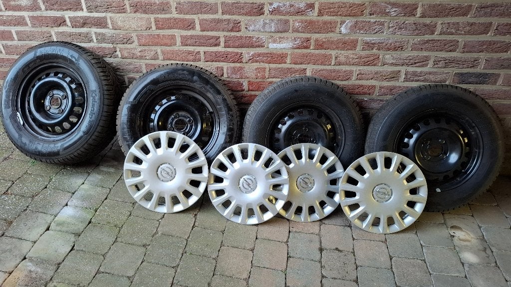 Winterbanden +velgen Opel, Autos : Pièces & Accessoires, Pneus & Jantes, Pneus et Jantes, Pneus hiver, Véhicule de tourisme, Enlèvement