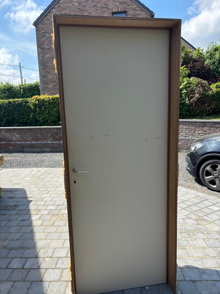 Porte à peindre - lot de 6 portes, Bricolage & Construction, 75 à 150 cm, Enlèvement, Utilisé, Autres types