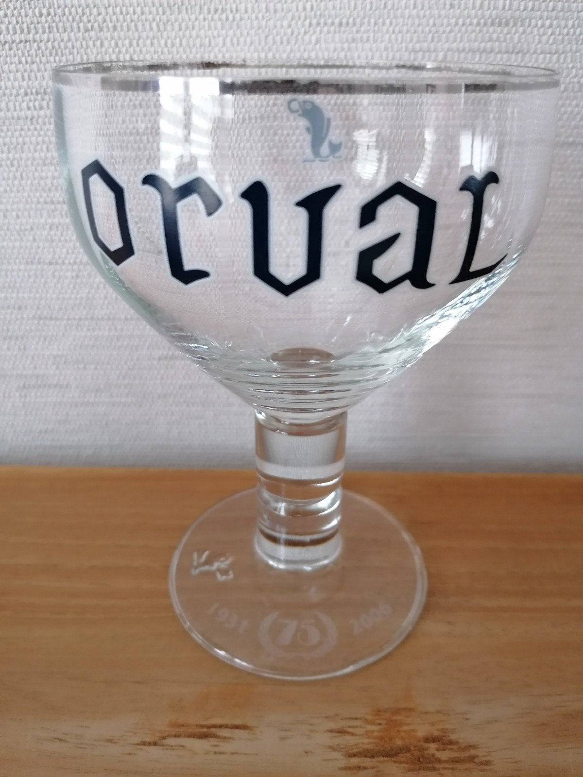 Splinternieuw DUVEL GLAS 75jaar bestaan. 1931 - 2006, Verzamelen, Ophalen, Duvel