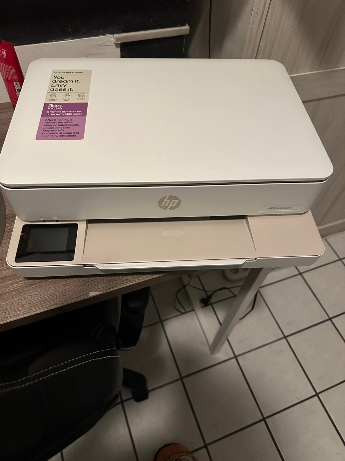 HP Envy 6132e, Computers en Software, Printer, Zo goed als nieuw, Draadloos, Scannen