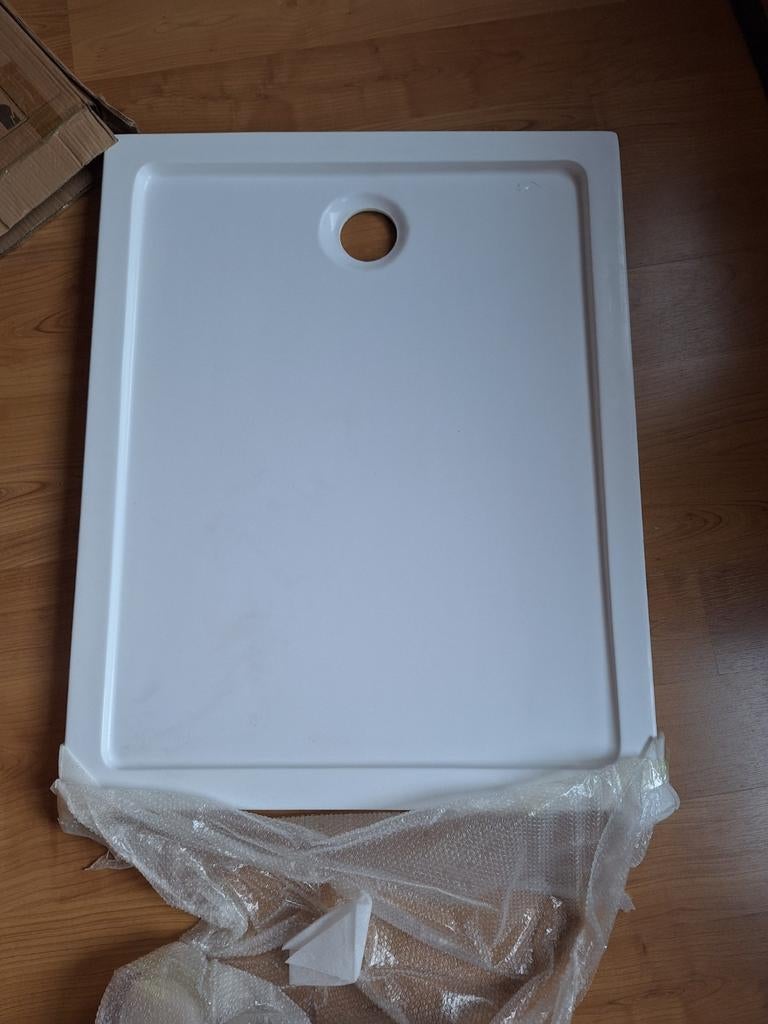 Nieuwe douchebak 100 x 80 x 5 cm, Doe-het-zelf en Bouw, Ophalen