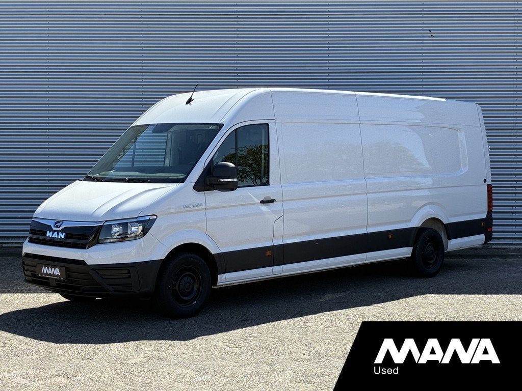 MAN TGE 35 2.0 3.180 L5H3 Maxi Automaat Camera Carplay Airco, Auto's, Bestelwagens en Lichte vracht, Stof, Gebruikt, 4 cilinders