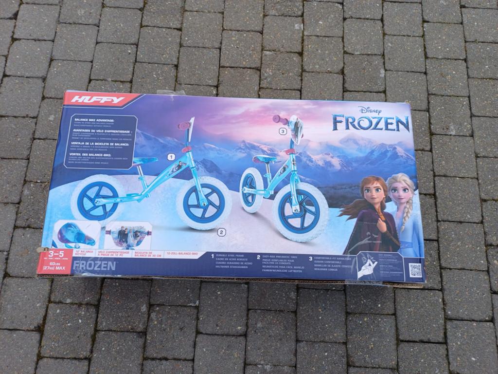 Nieuwe loopfiets Disney Frozen, Ophalen, Zo goed als nieuw, Loopfiets