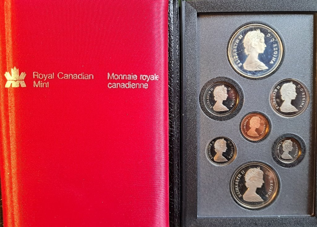 Coffret numismatique de la Monnaie royale canadienne, Enlèvement ou Envoi, Amérique du Nord, Série, Argent