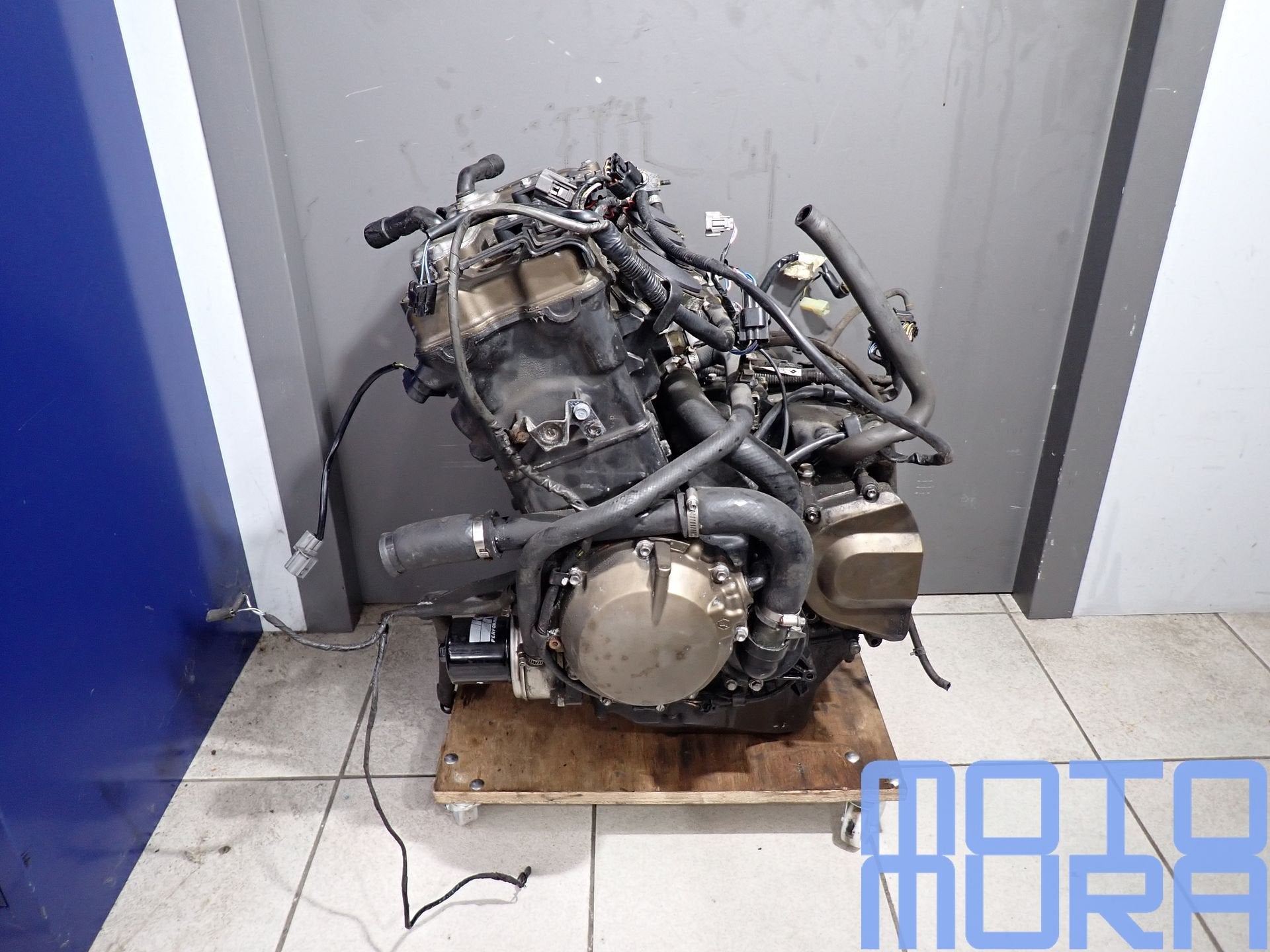 Kawasaki ZX12R 2002 - 2006 motorblok compleet motor engine b, Motoren, Gebruikt, -, -, Ophalen of Verzenden