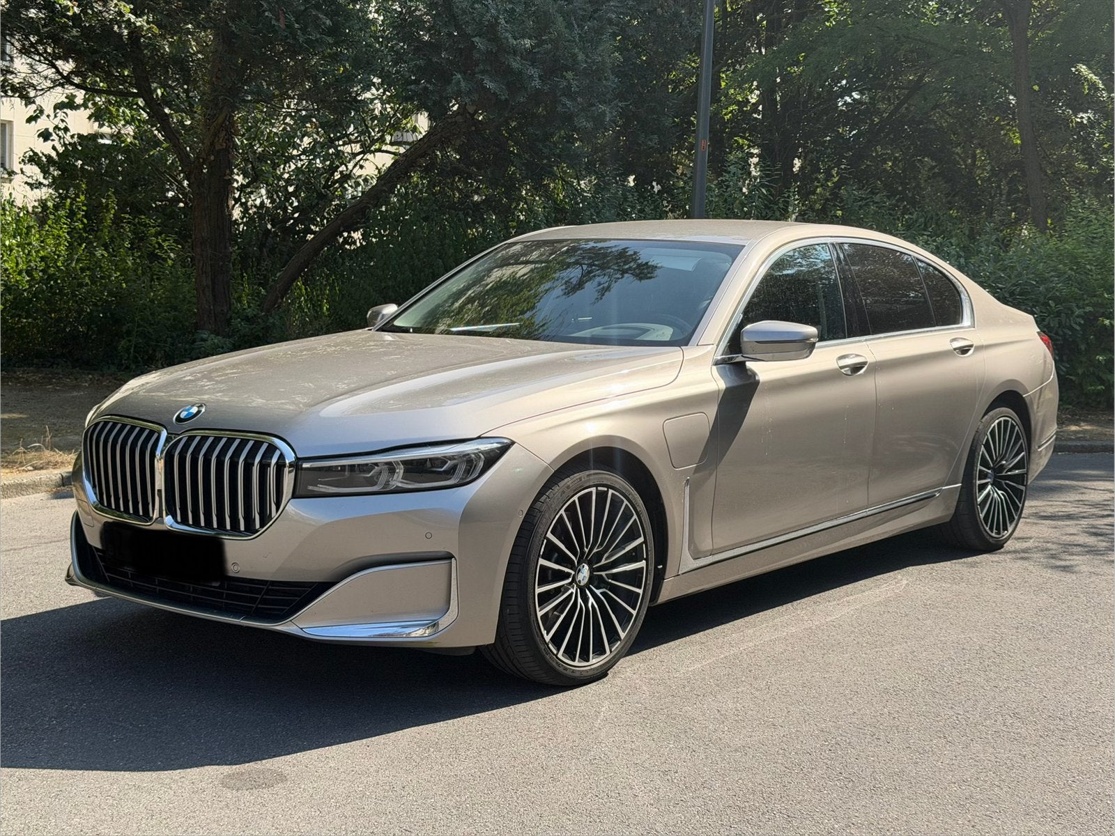 BMW 745e, Autos, BMW, Cuir, Argent ou Gris, Achat, Euro 6