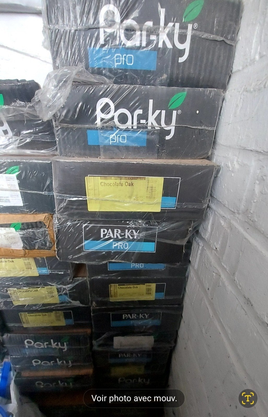 parquet chene chocolat 'pro parky', Enlèvement, Neuf
