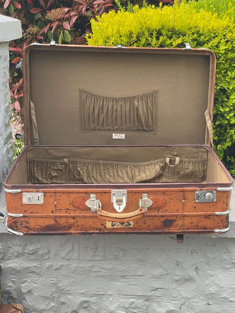 Lot de 5 valises anciennes, Enlèvement, Comme neuf