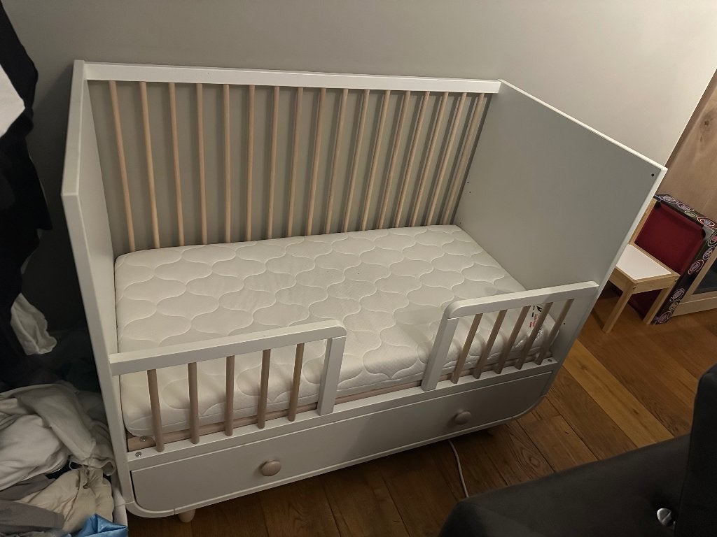 Lit bébé IKEA, Enlèvement, Comme neuf, Lit