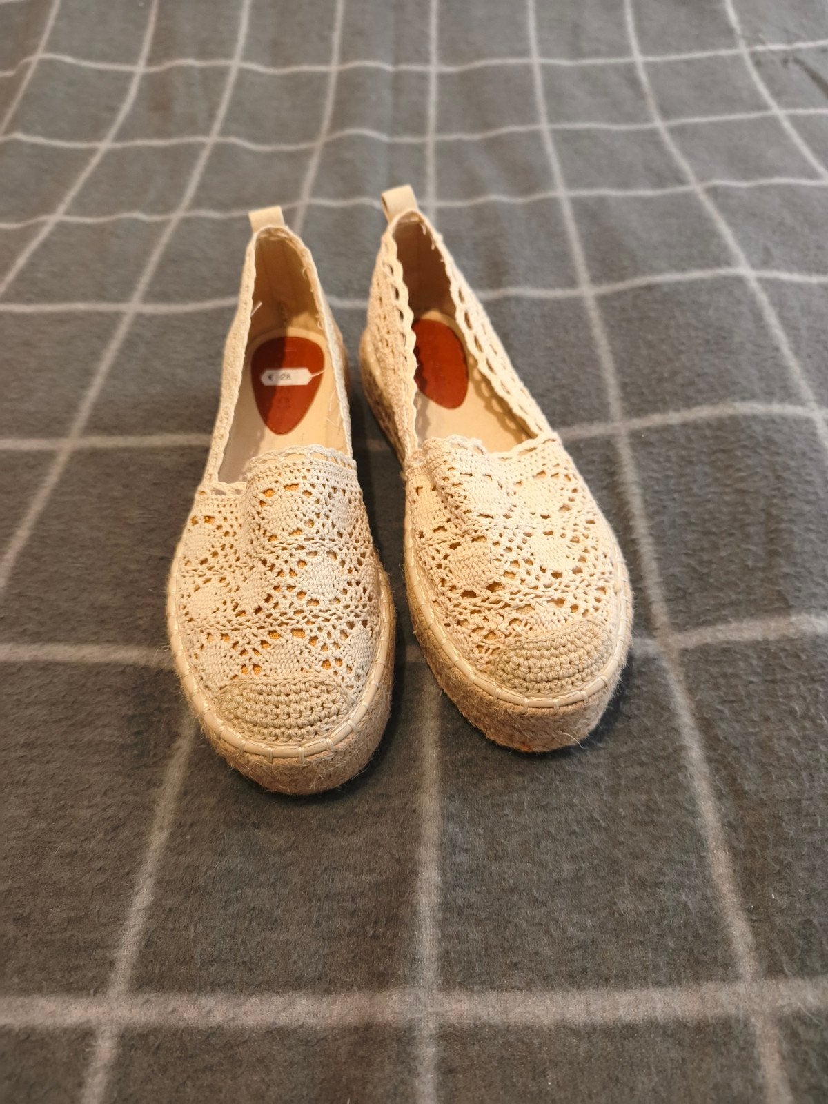 schoenen espadrilles, Kleding | Dames, Espadrilles, Beige, Nieuw, Ophalen of Verzenden