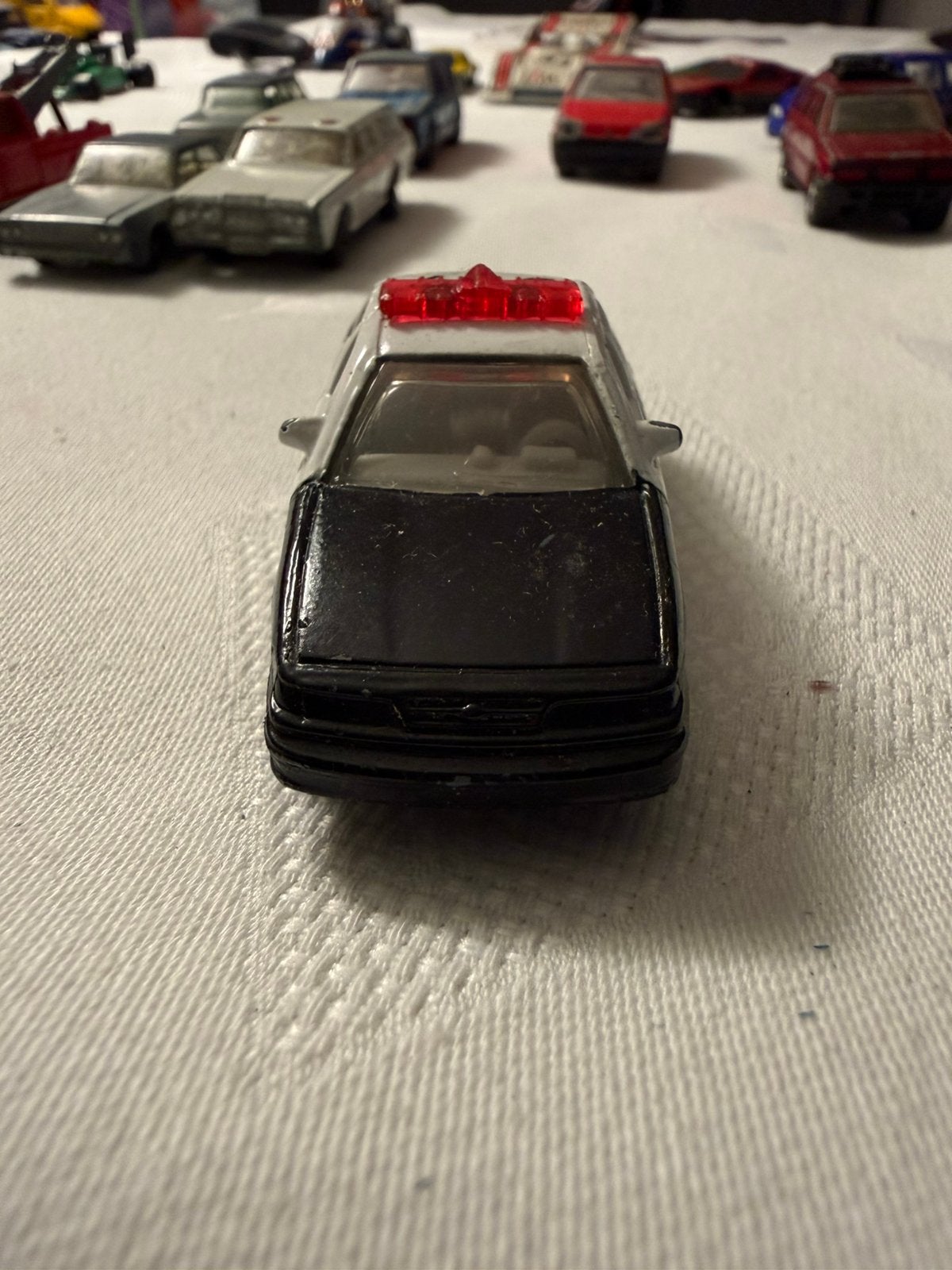 Ford Crown Victoria Police D-19 matchbox, Ophalen of Verzenden, Gebruikt, Auto, Matchbox