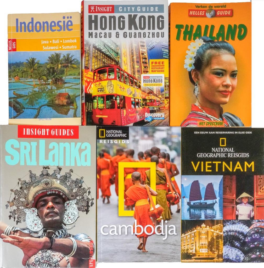 GIDS AZIË: Cambodja/HK/Indonesië/SriLanka/Thailand/Vietnam, Boeken, Overige merken, Diverse auteurs, Ophalen of Verzenden, Zo goed als nieuw