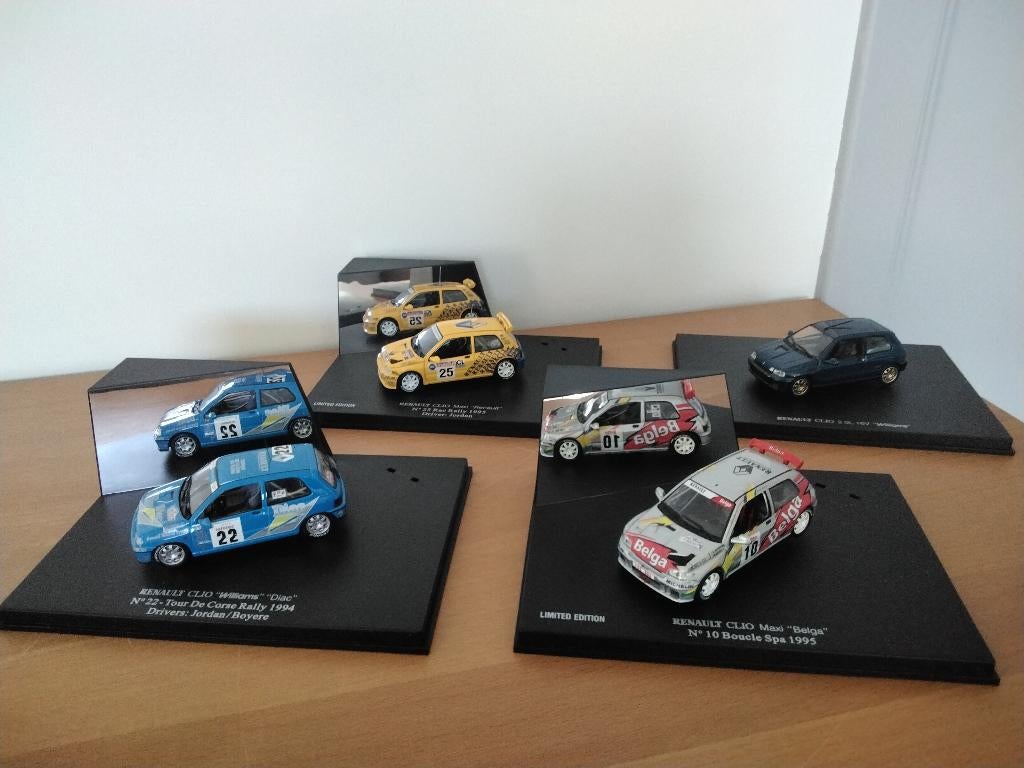 Renault Clio maxi clio williams 1/43, Enlèvement