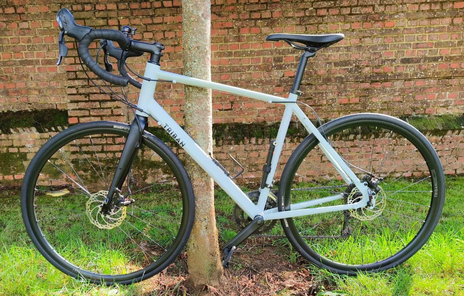 racefiets Triban rc120 L, Fietsen en Brommers, Overige merken, Gebruikt, Heren, Aluminium