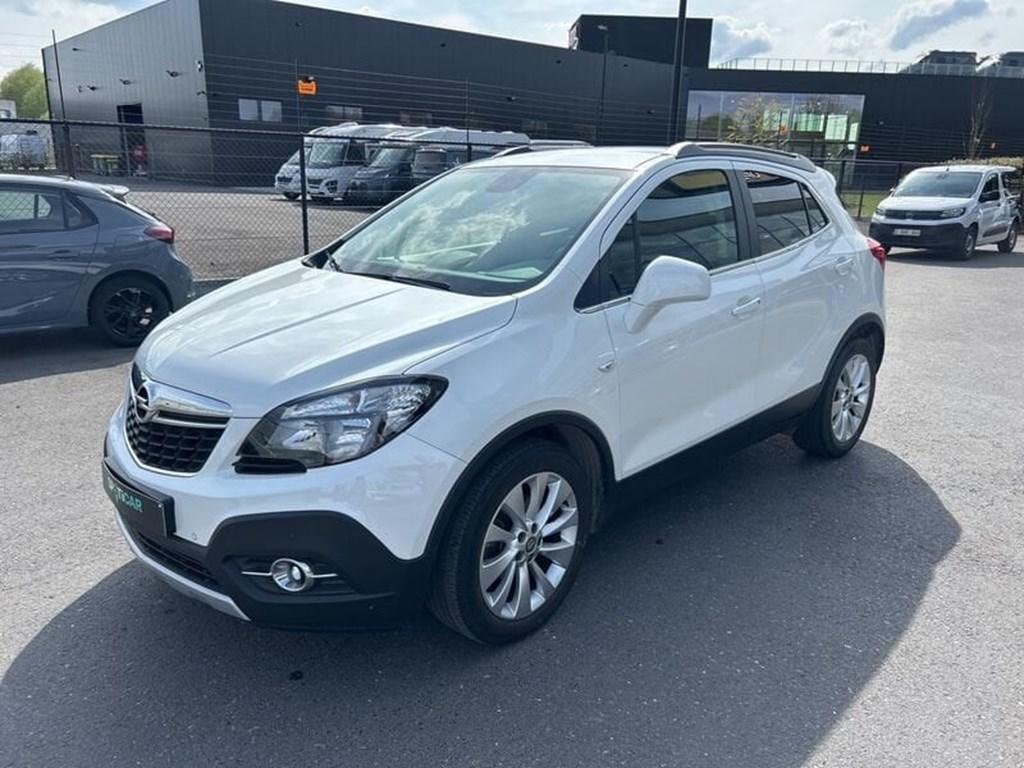 Opel Mokka 1.6 115pk, Cosmo, Navigatie, Airco, Lederen inte, Auto's, Euro 5, 158 g/km, Wit, https://public.car-pass.be/vhr/6cb24450-97b4-4825-b132-42bffa815a69