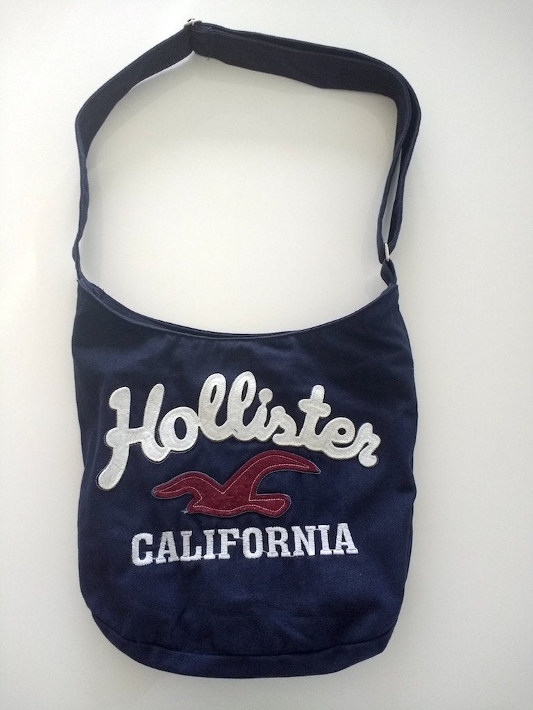 diverse schoudertassen ( adidas converse hollister ), Ophalen of Verzenden, Gebruikt, Blauw
