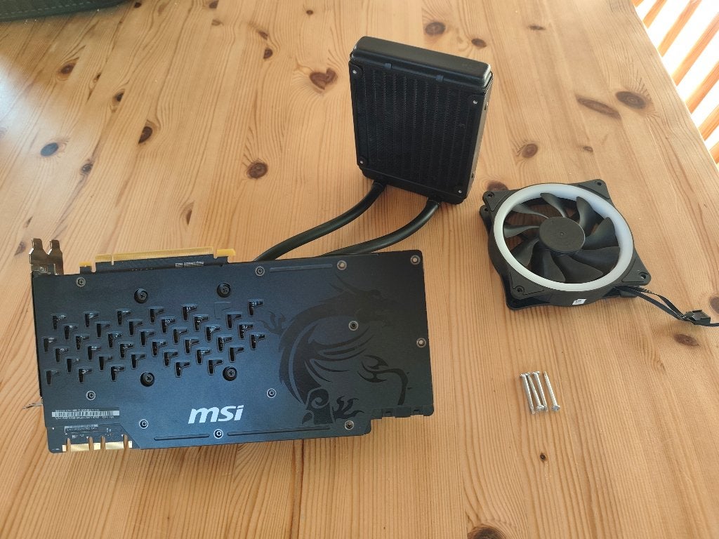 GTX 1080 ti msi gaming X comme neuve avec watercooling AIO, Computers en Software, Ophalen, PCI-Express 3, HDMI, Nvidia