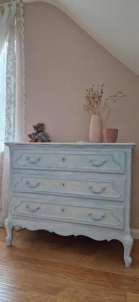 Vintage/retro kast met laden, 3 ou 4 tiroirs, Moins de 100 cm, Enlèvement, Utilisé