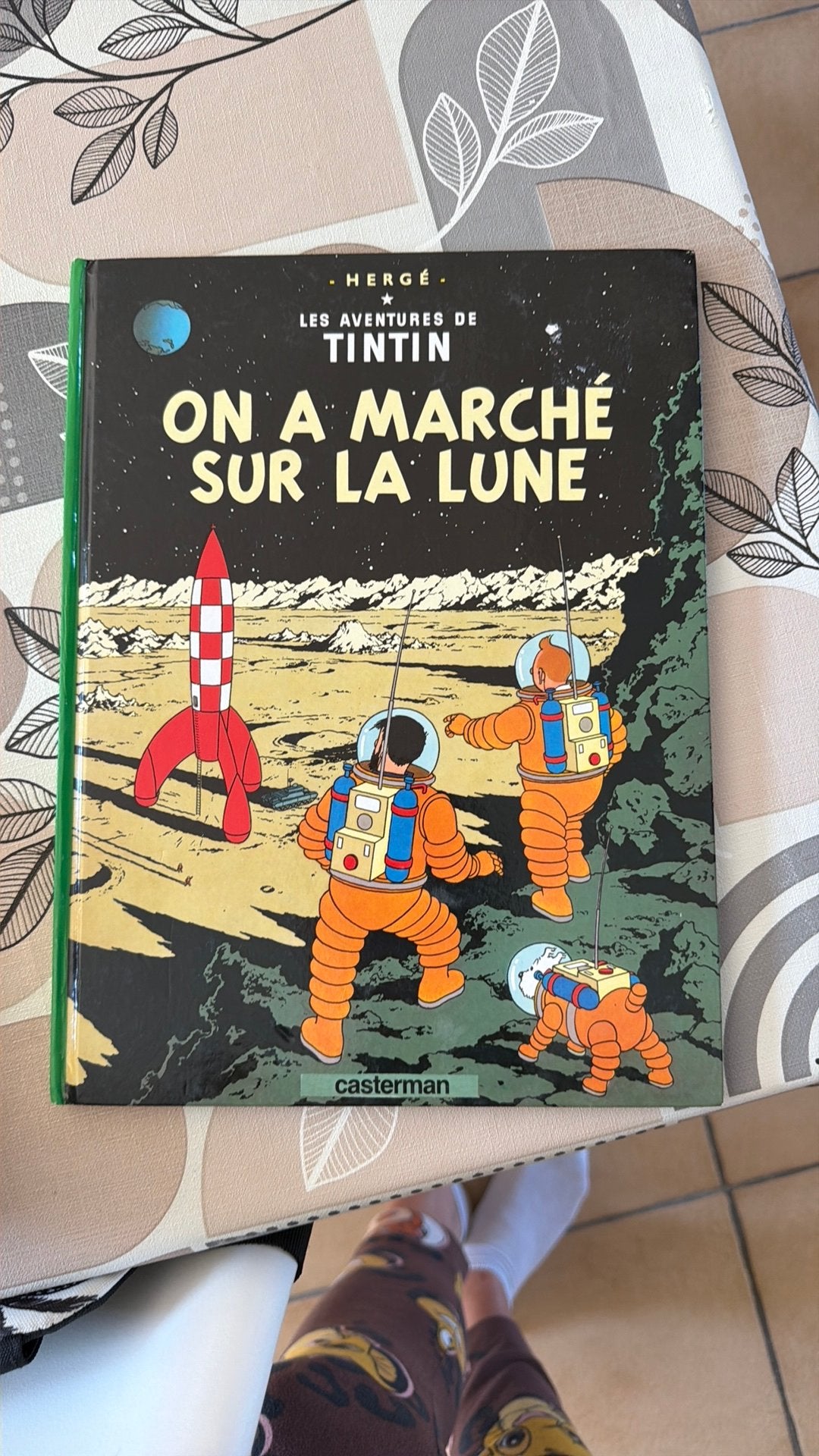 Tintin on a marcher sur la lune, Envoi, Tintin, Comme neuf, Livre ou Jeu