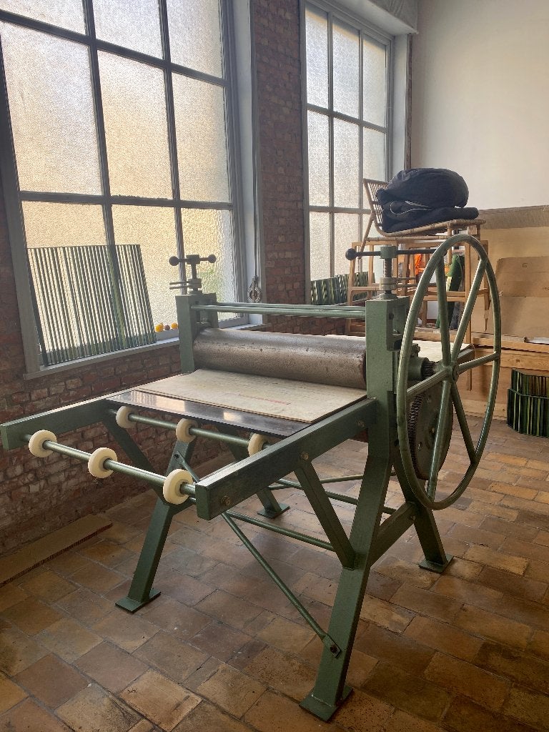 Presse à graver, Enlèvement, Utilisé