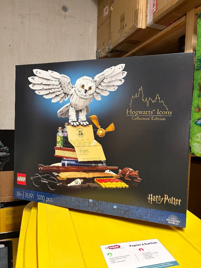 Lego Harry Potter 76391 Hogwarts Icons, Ophalen, Lego, Compleet, Complete set