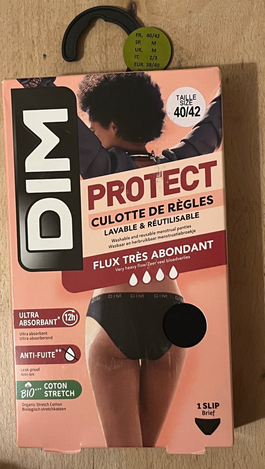 Culotte de règles lavable DIM Protect 40/42, Kleding | Dames, Ophalen, Zwart, Overige typen