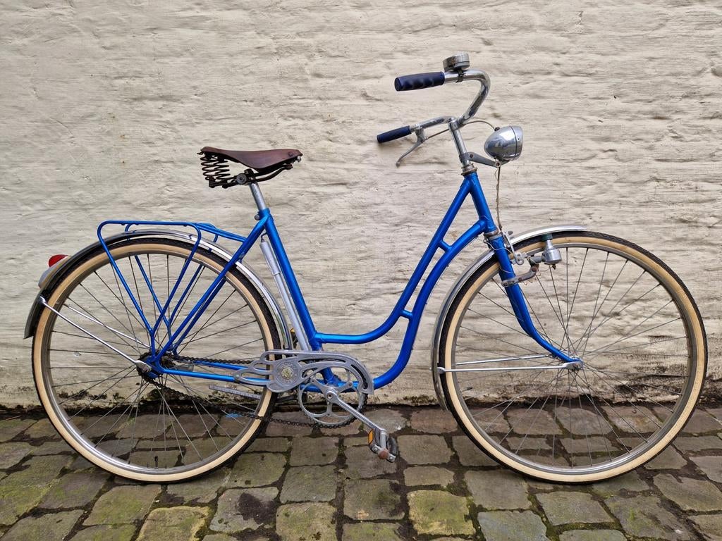 Prachtige oude damesfiets, Enlèvement