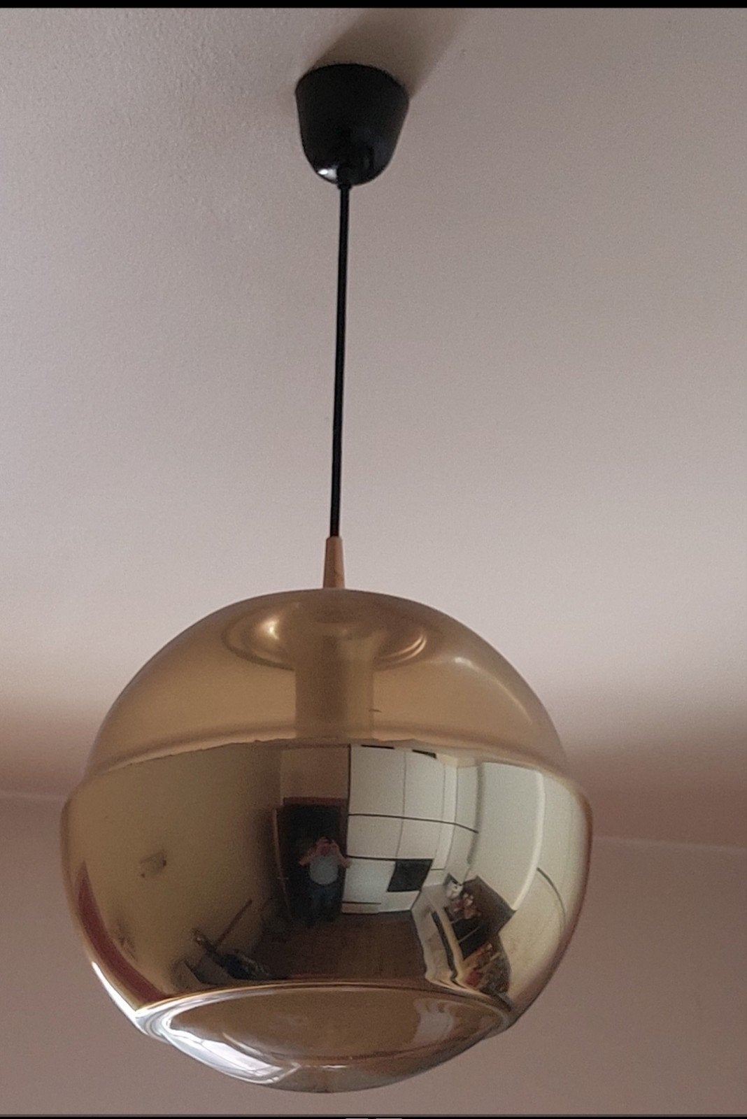 Retro'70 hanglamp, Ophalen