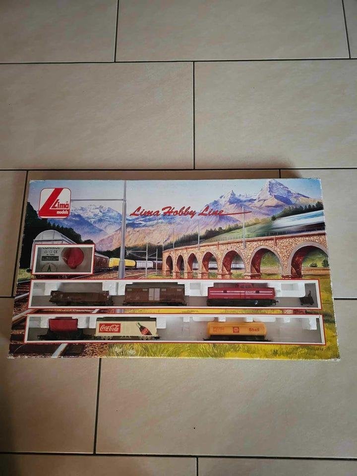 Lima hobby line treinset compleet in de doos, Analogique, Comme neuf, Enlèvement, Set de Trains