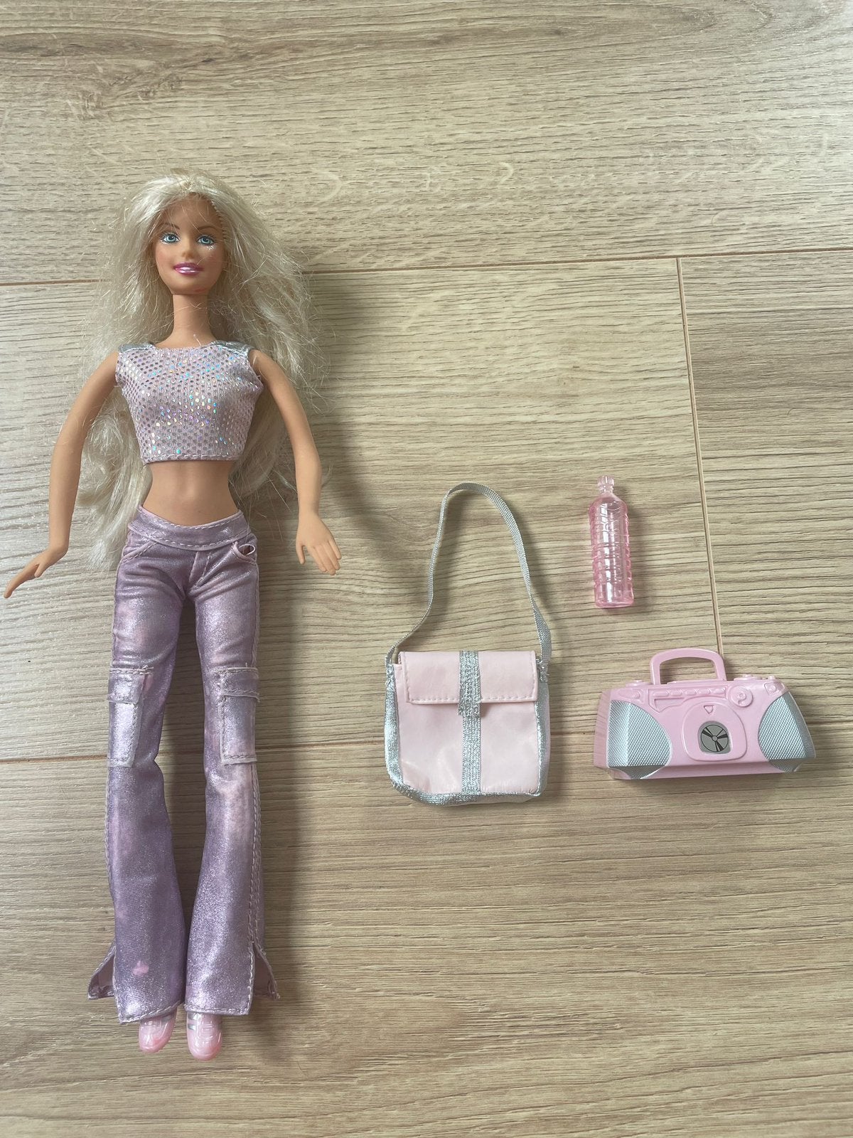 Barbie dance n flex - 2002 - compleet, Kinderen en Baby's, Speelgoed | Poppen, Ophalen of Verzenden, Gebruikt, Barbie