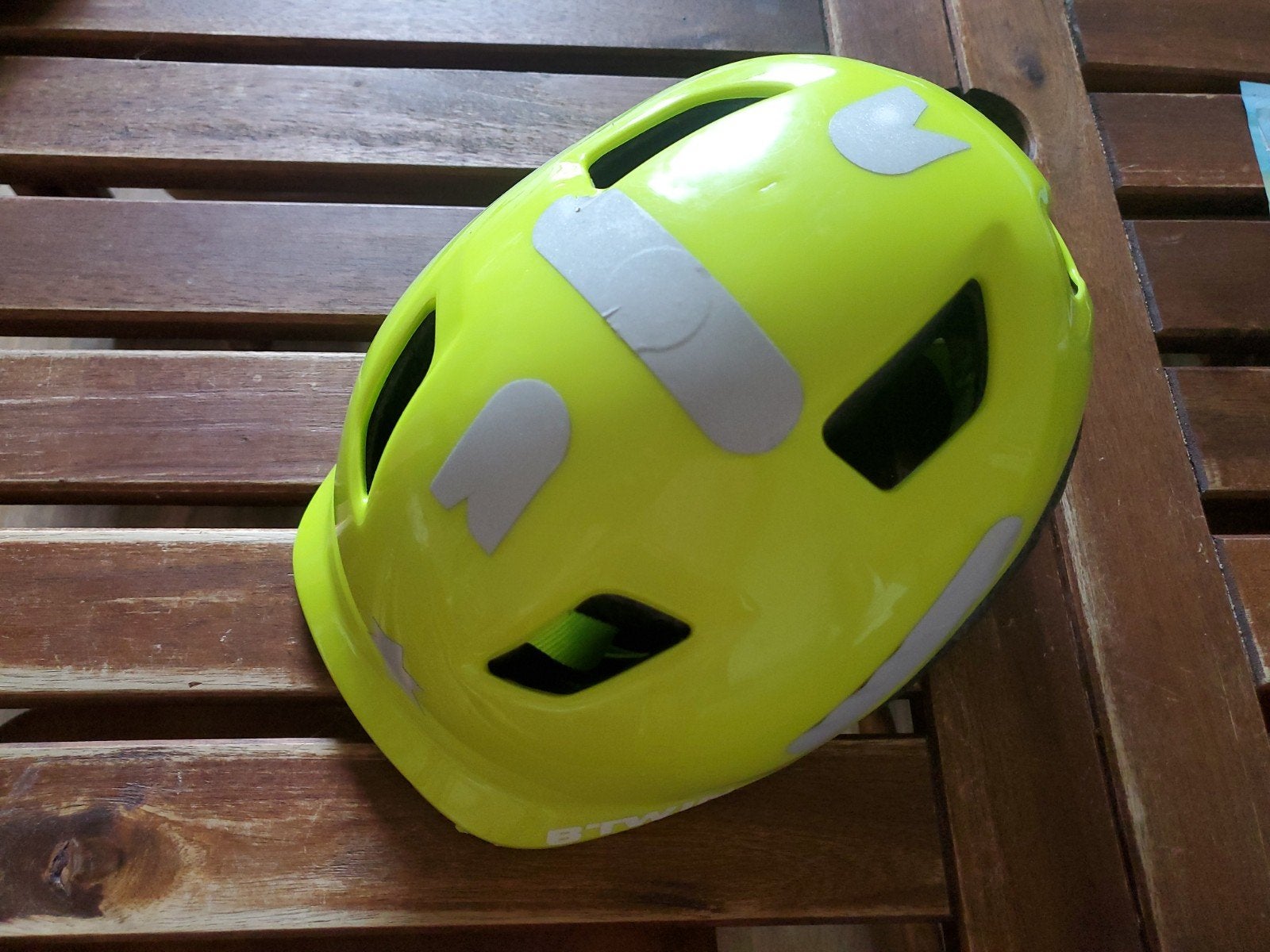 Casque vélo enfant, Vélos & Vélomoteurs, Enlèvement, Utilisé, XS, BTwin