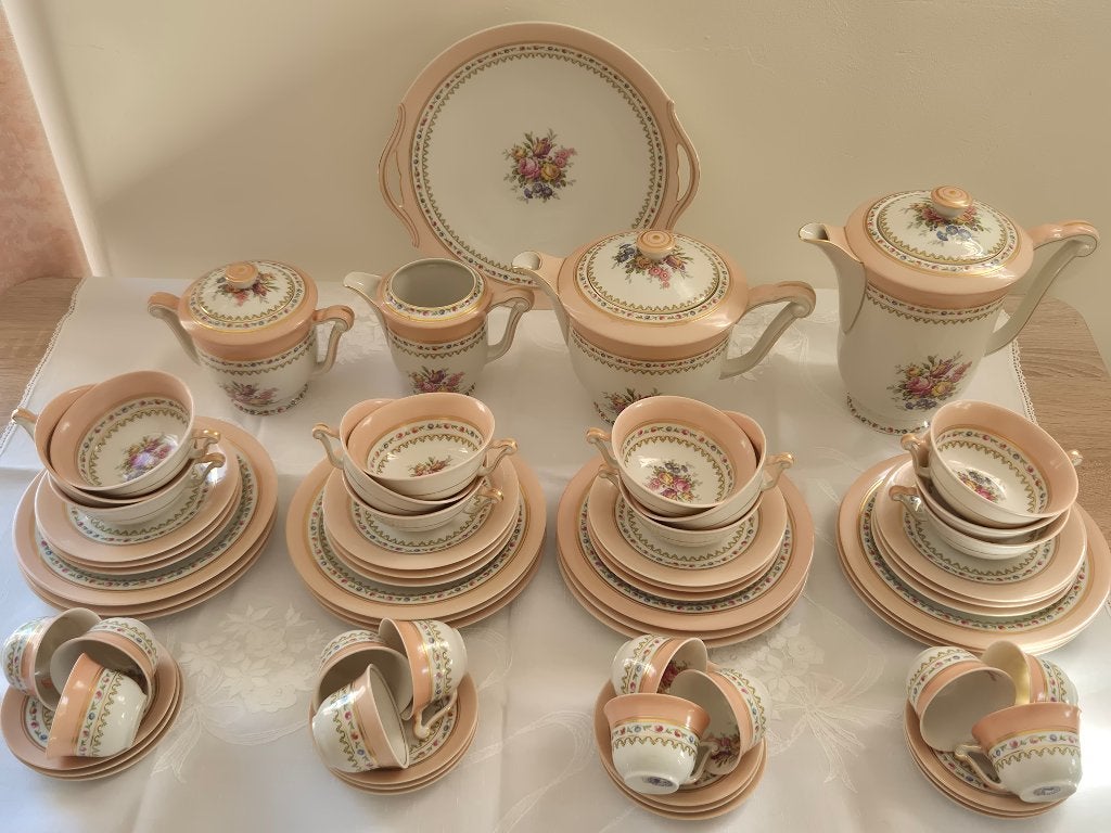 Complete set Limoges Raynaud&co 12p, Enlèvement