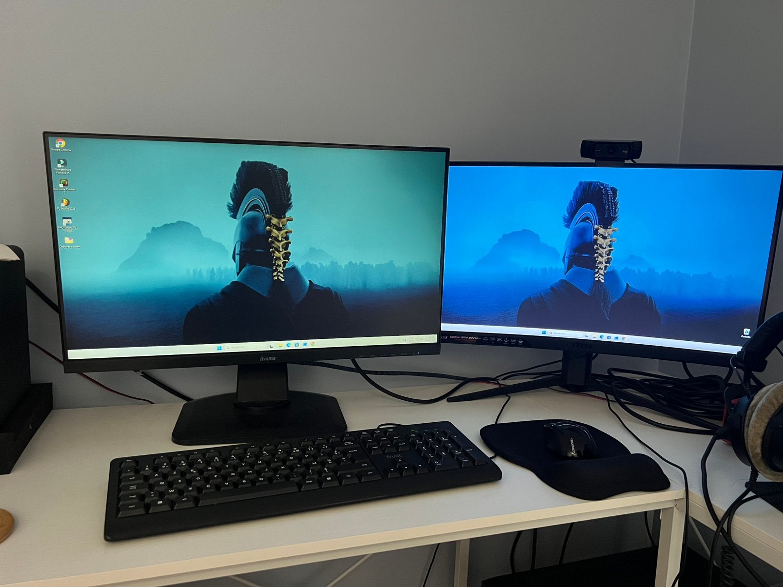 PC gamer complet + double écran MSI+ IIYAMA, Enlèvement, Comme neuf, Gaming, SSD
