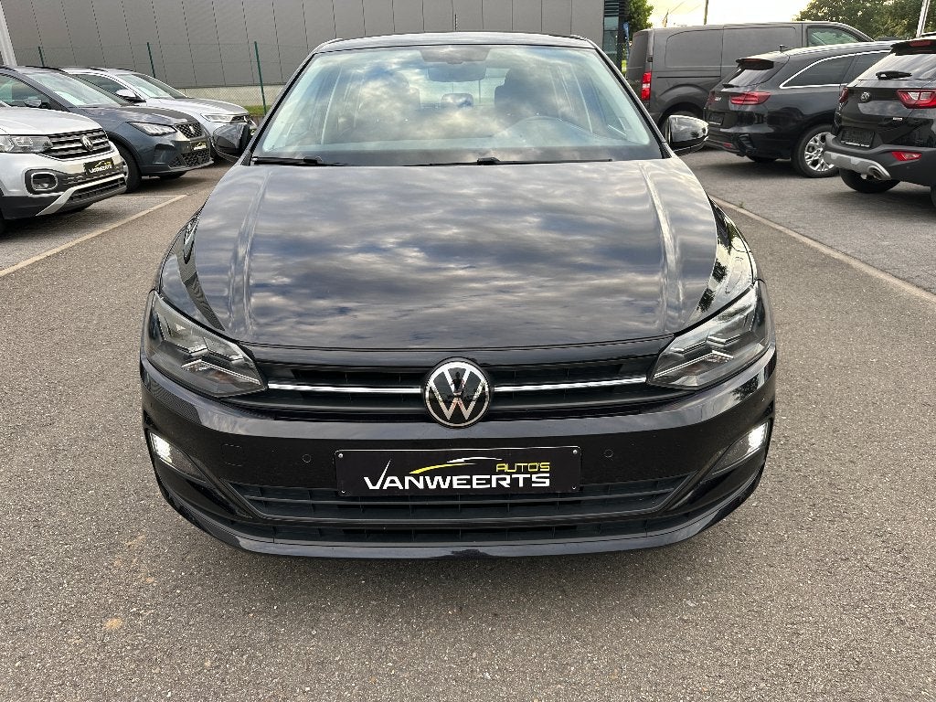 Vw Polo "United", 1.0 benzine, CARPLAY-ANDROID, Auto's, Voorwielaandrijving, Stof, Euro 6, Zwart