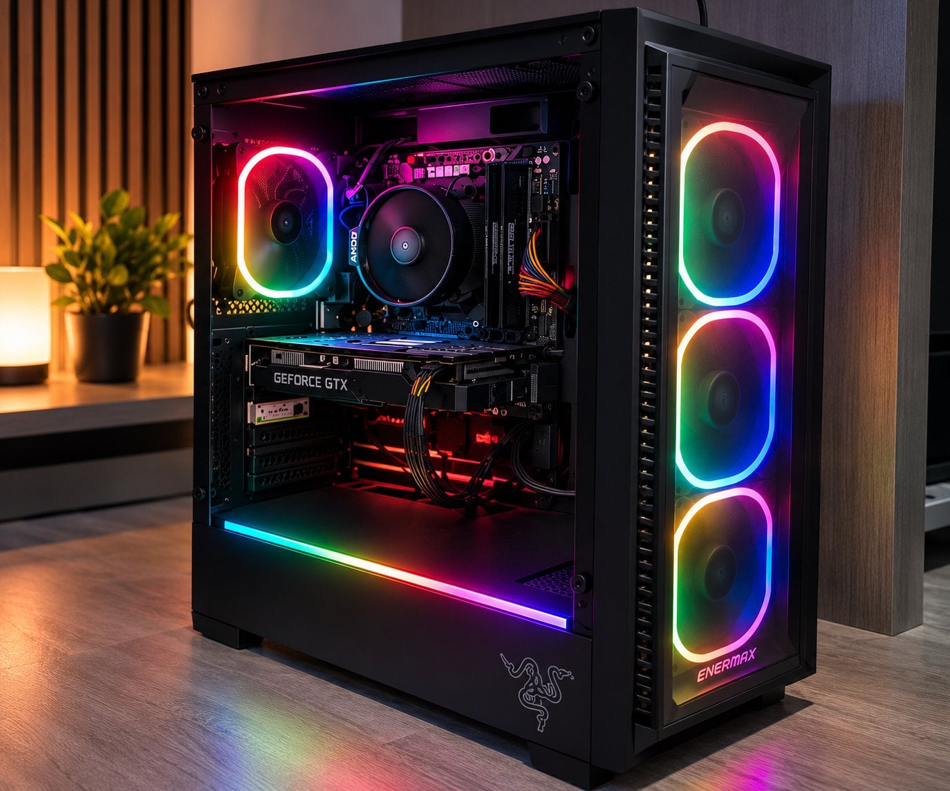 Gaming PC RGB – GTX 1660 6GB – 16GB RAM, Ophalen, Zo goed als nieuw, Gaming, SSD