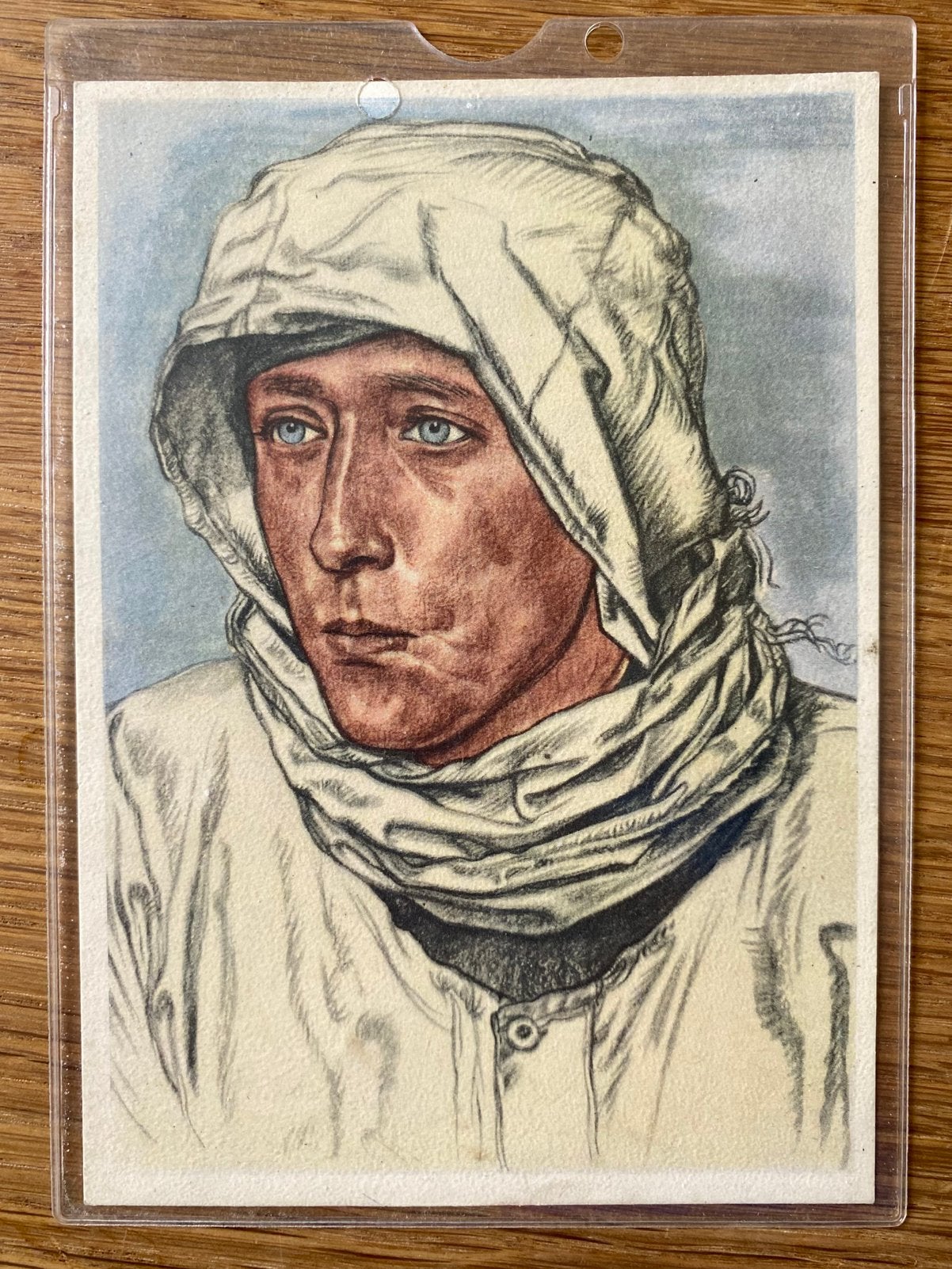 Carte postale Willrich Westwall ww2, Collections, Enlèvement ou Envoi, Armée de terre, Photo ou Poster