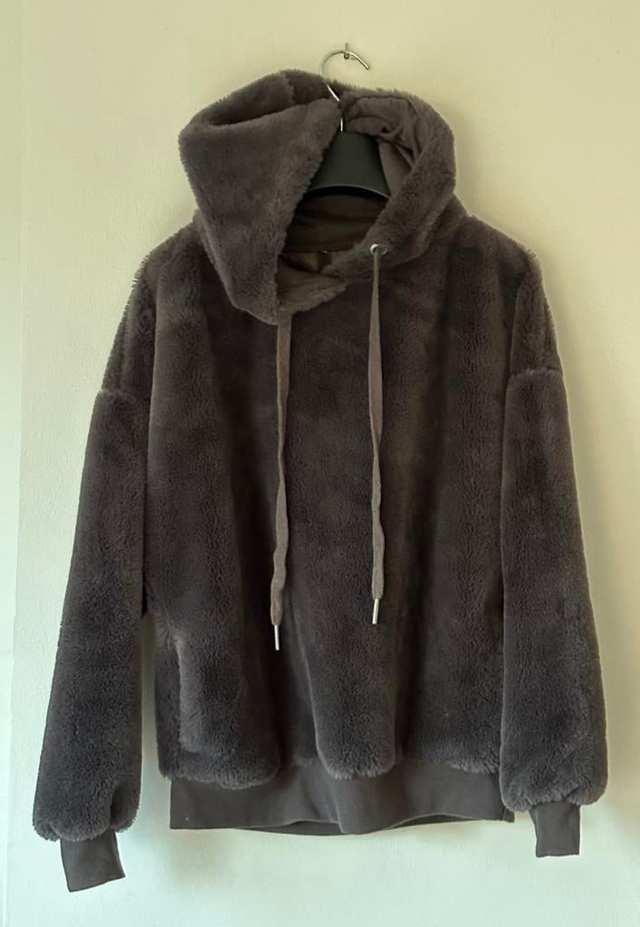 Pull Hailys teddy, Kleding | Dames, Ophalen, Zo goed als nieuw, Maat 36 (S), Grijs