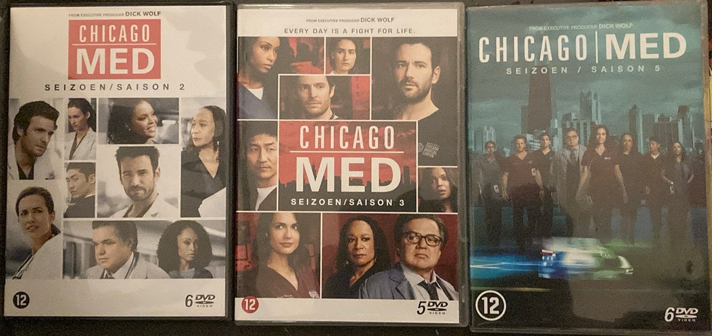 Chicago med 2,3,5 fr nl eng, Cd's en Dvd's, Ophalen of Verzenden, Zo goed als nieuw