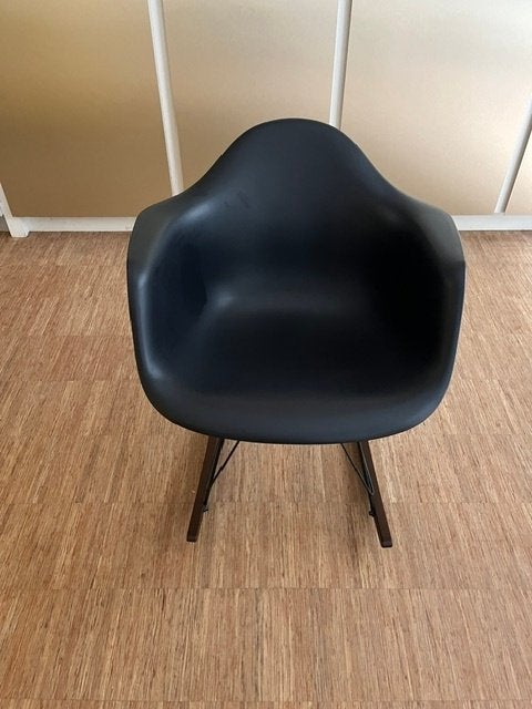 Vitra RAR Schommelstoel, Huis en Inrichting, Ophalen, Zo goed als nieuw, Zwart, Eén