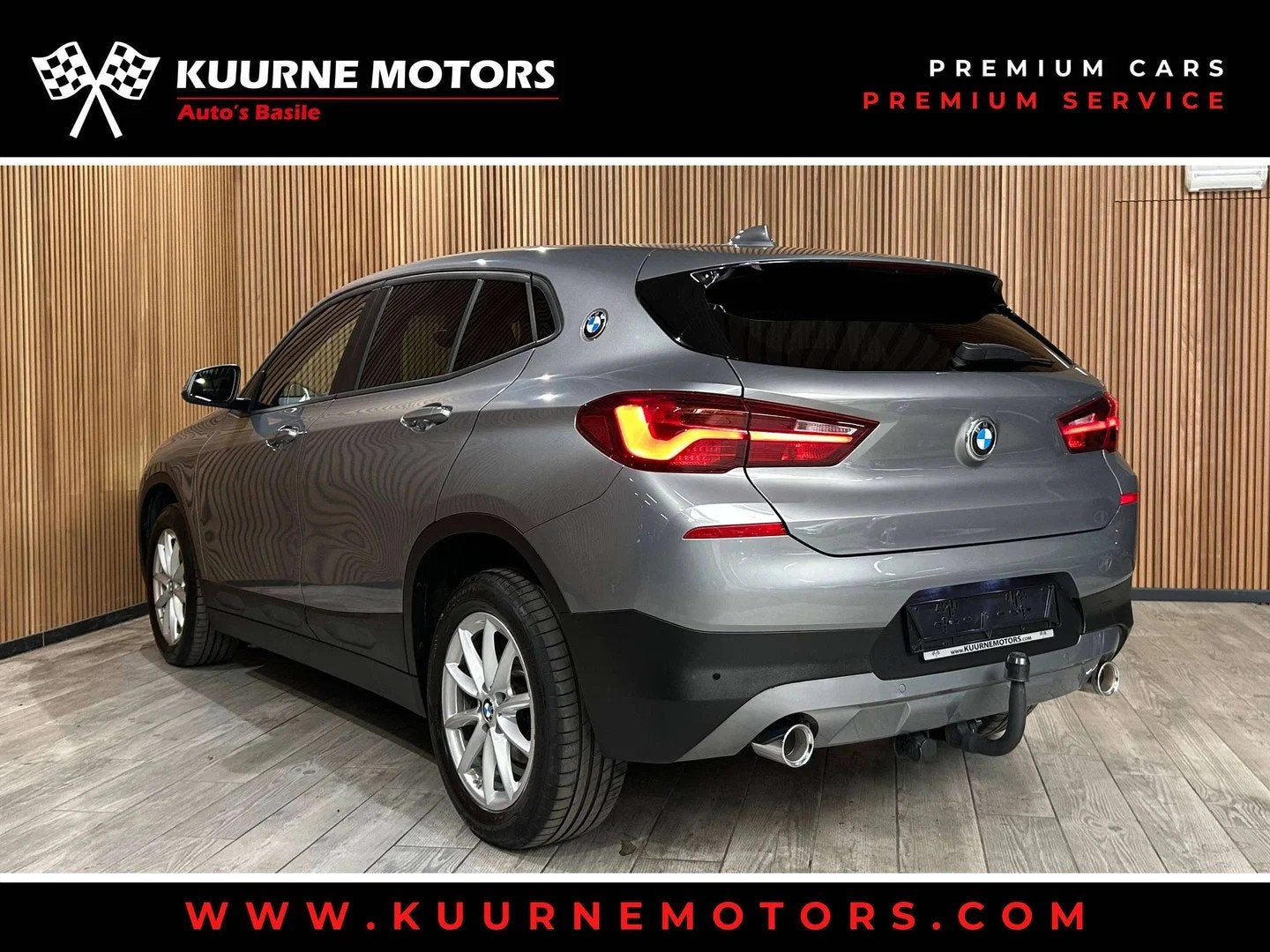 BMW X2 sDrive18d Pano/Led/VerwZet/Gps/Cruise/Pdc/Dab/Bt *1j, Argent ou Gris, Entreprise, Commande vocale, Boîte manuelle