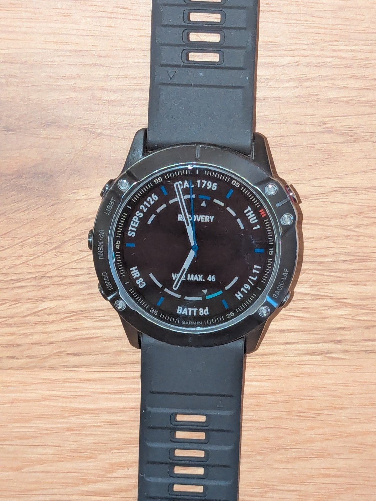 Garmin fenix 6x sapphire, Montre-bracelet, Autres marques, Enlèvement, Utilisé