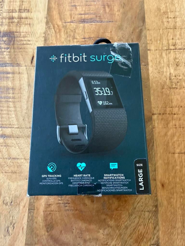 Fitbit surge watch, Enlèvement, GPS, Comme neuf