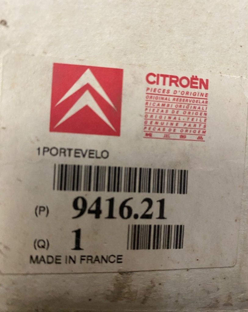 Een nieuwe originele fietsendrager van Citroën / PSA., Auto diversen, Ophalen, Nieuw, Achterklepdrager
