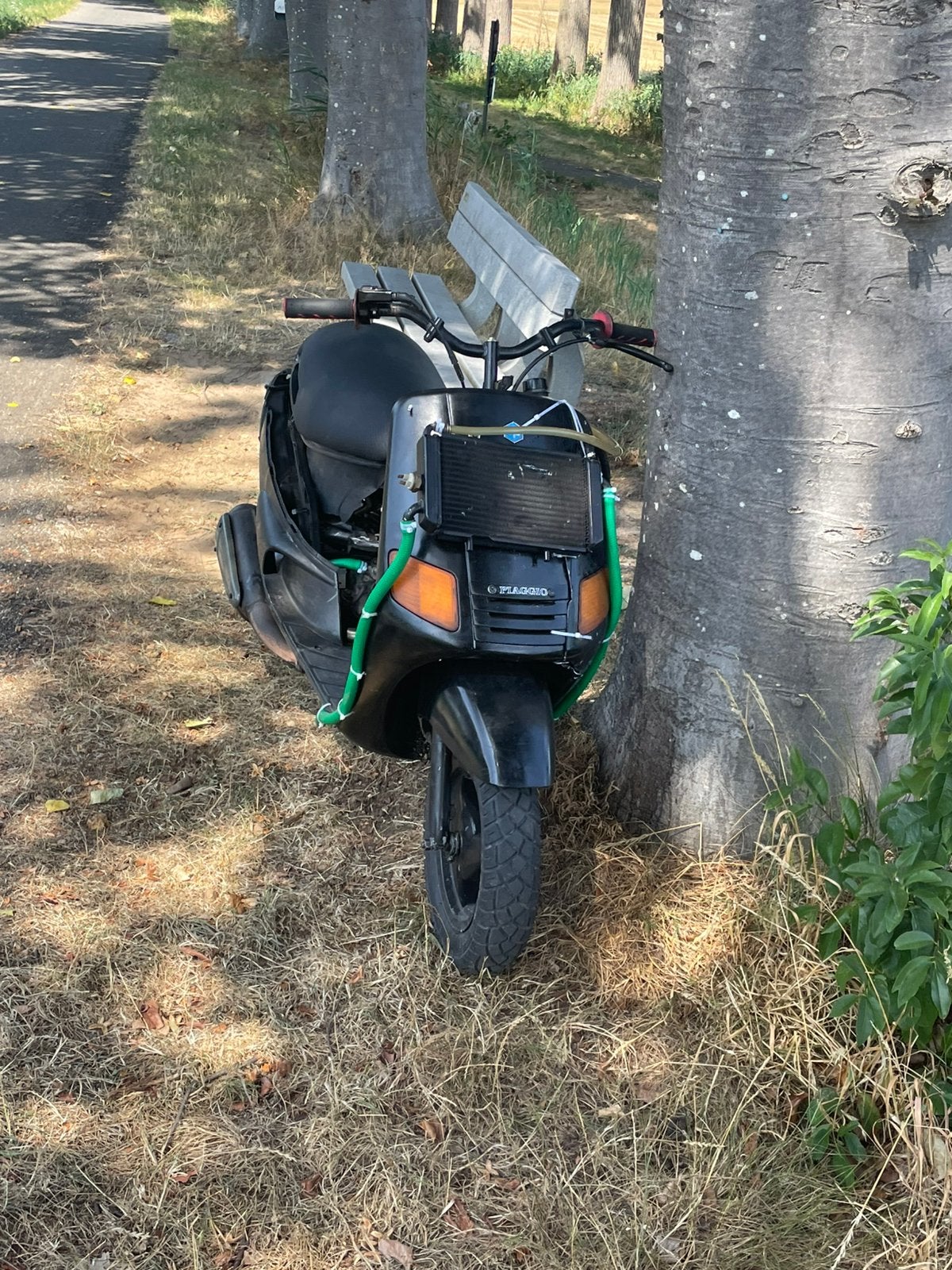 Type 2 125 watergekoeld, Fietsen en Brommers, Scooters | Piaggio, Ophalen, Tweetakt, Overige modellen, Klasse A (25 km/u)