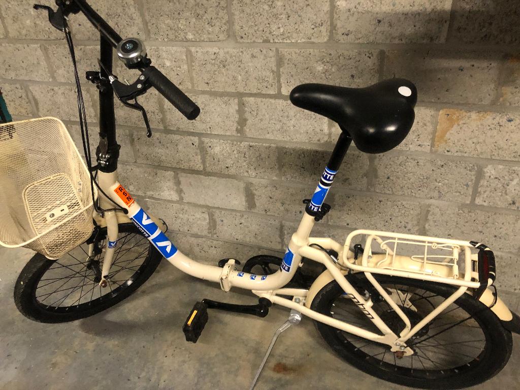 Plooifiets, Ophalen, Gebruikt