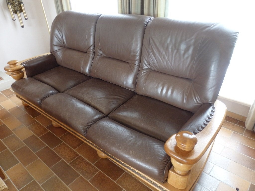 Rustiek salon, Huis en Inrichting, Ophalen, Gebruikt, Hout, Rustiek