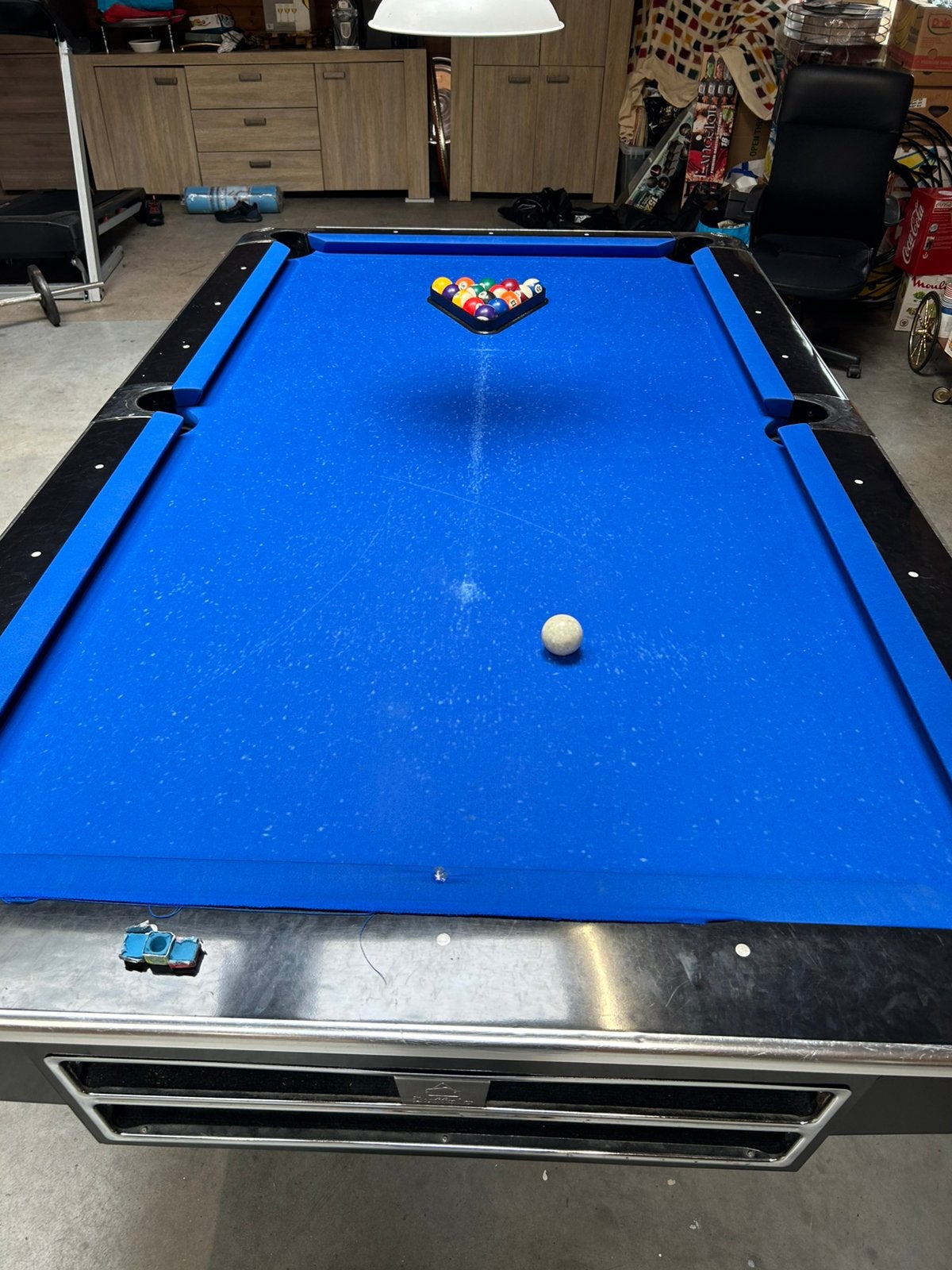 Biljarttafel buffalo 2.60 op 1.50 m bieden, Sport en Fitness, Biljarten en Poolen, Ophalen, Zo goed als nieuw, Biljarttafel