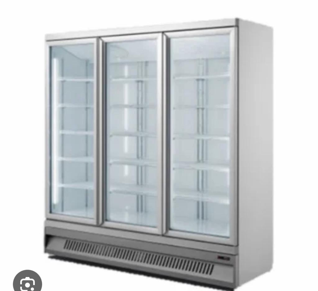 Koelvitrine met 4 deuren, weinig gebruikt, Ophalen of Verzenden