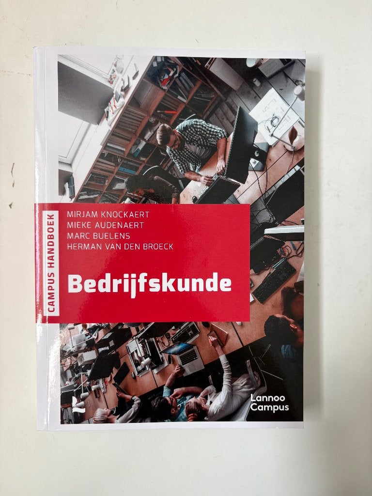 Bedrijfskunde, Boeken, Ophalen of Verzenden, Zo goed als nieuw, Hoger Onderwijs